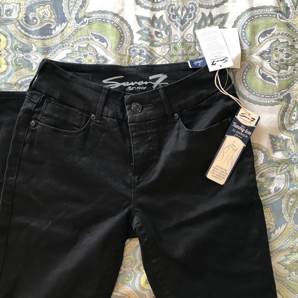 Black Skinny Seven7 Jeans